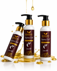 3 Hair Oil Bottles - Complete Hair Revival Kit